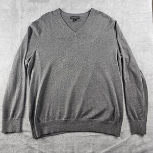 Banana Republic Luxury Blend Pullover Cashmere / Silk V-Neck Sweater Men Size XL